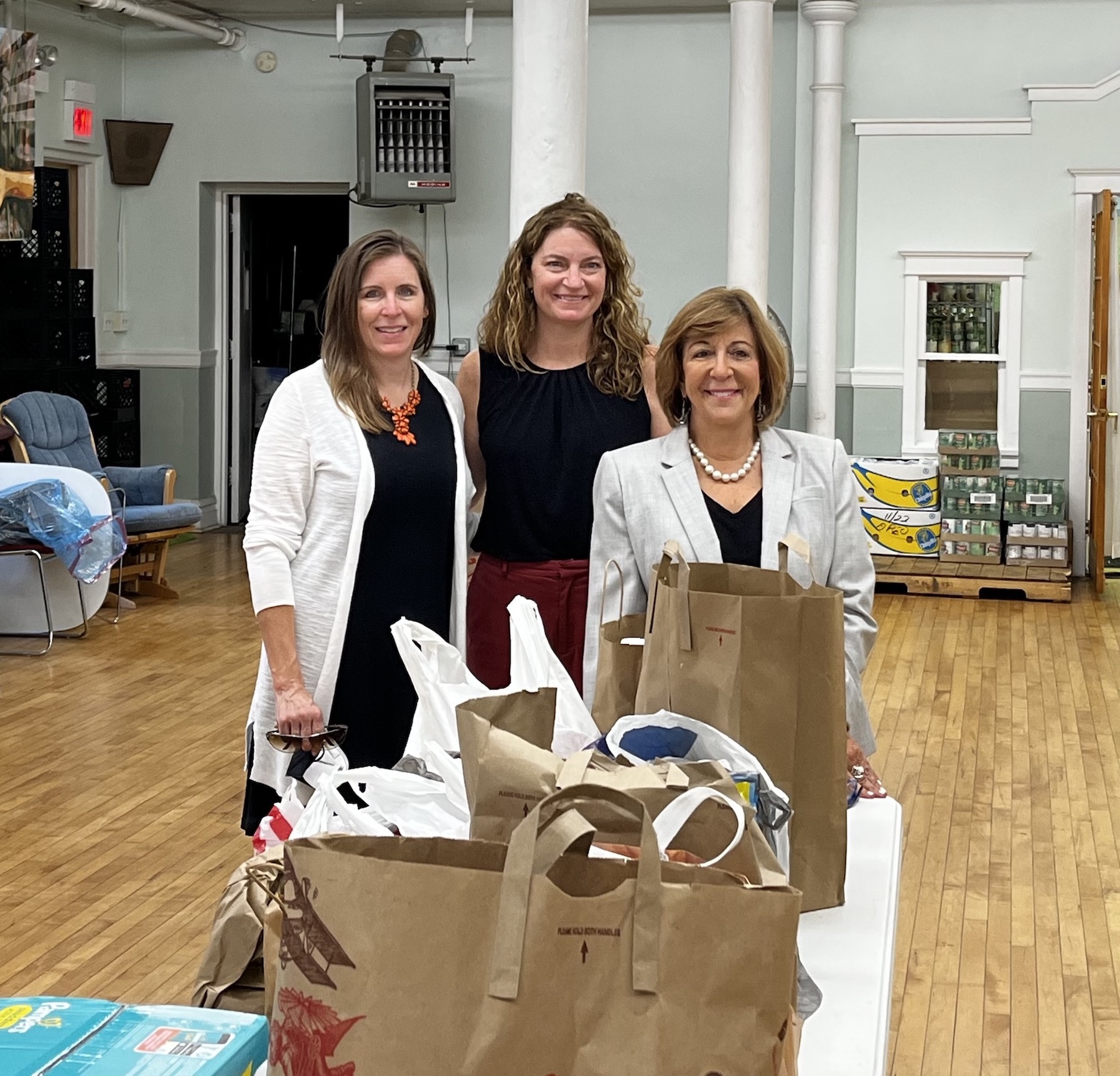 Senator Feigenholtz And Representative Williams Drop Off Donations To Senator Feigenholtz And Representative Williams Drop Off Donations To