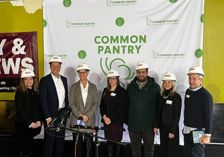 Feigenholtz celebrates Common Pantry construction kickoff